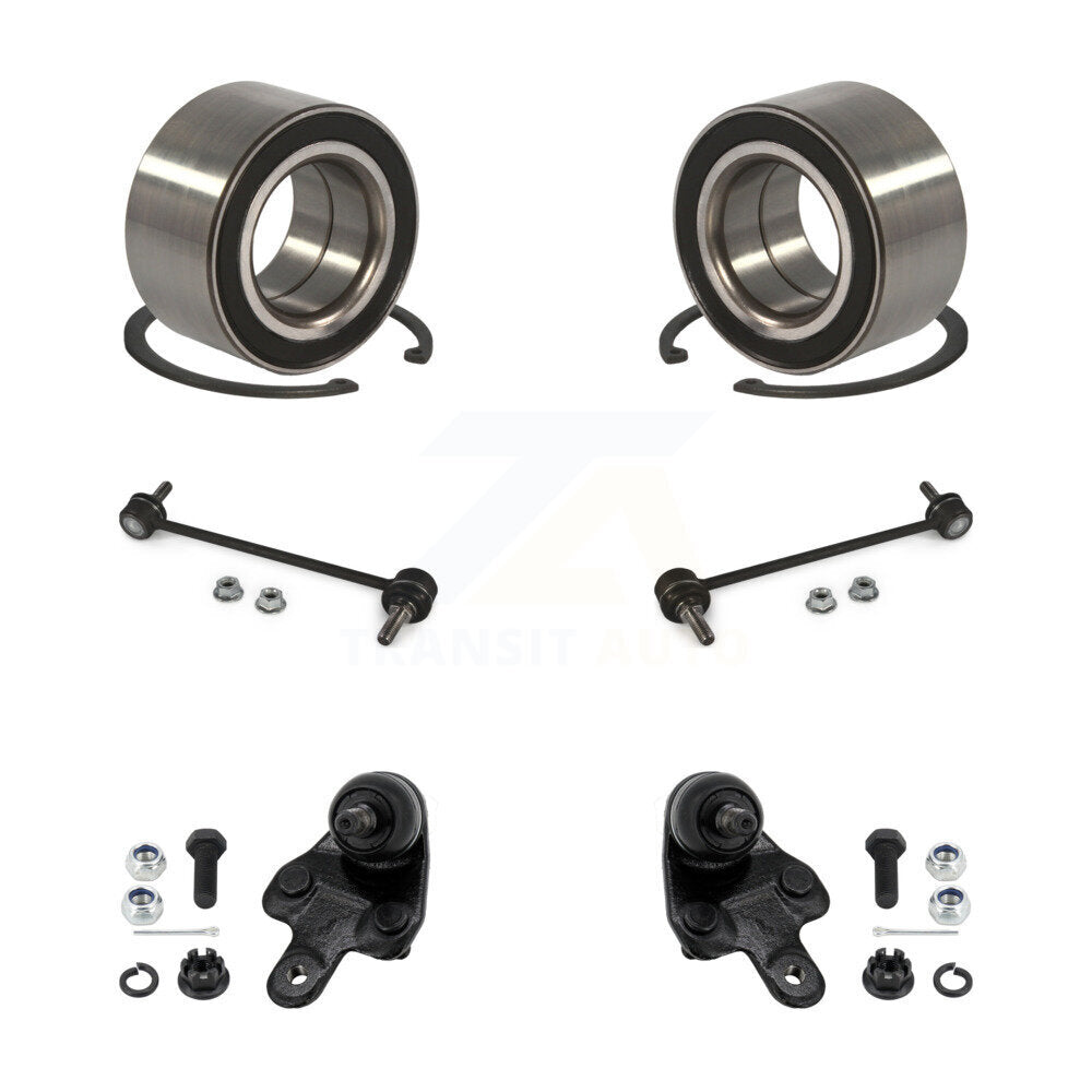 Bearing Lower Ball Joint And Sway Bar Link Front Kit For 2009-2016 Toyota Venza
