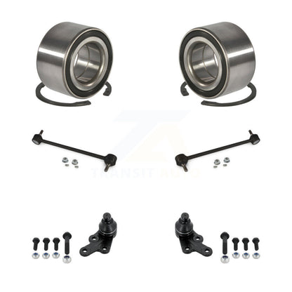 Wheel Bearing Lower Ball Joint Sway Bar Link Front Kit For 2013-2019 Ford Escape