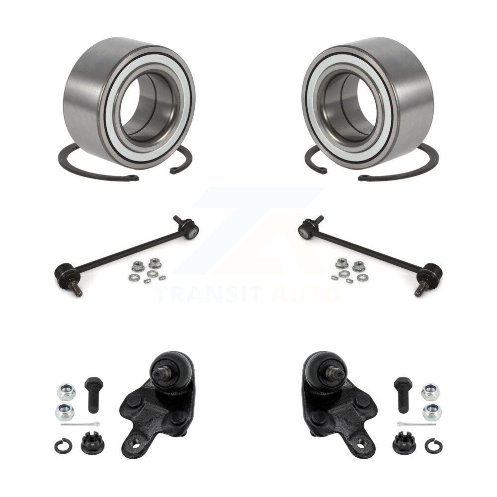 Bearing Lower Ball Joint And Sway Bar Link Front Kit For 2011-2020 Toyota Sienna