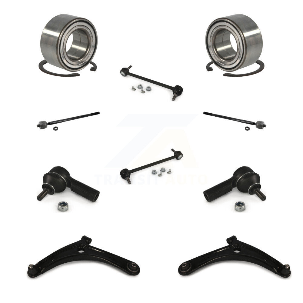 Bearing Lower Control Arm Outer Inner Tie Rod & Link Front Kit (10Pc) For Lancer