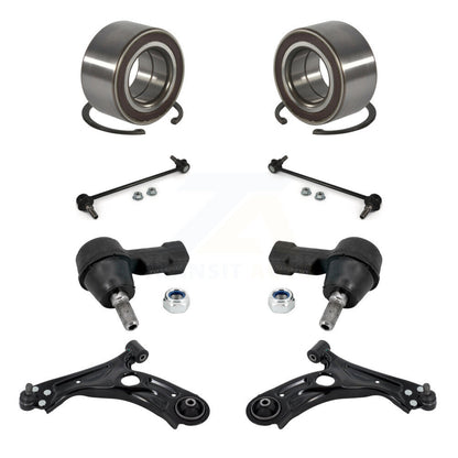 Bearing Lower Control Arm Outer Tie Rod Link Front Kit (8Pc) For Chevrolet Sonic