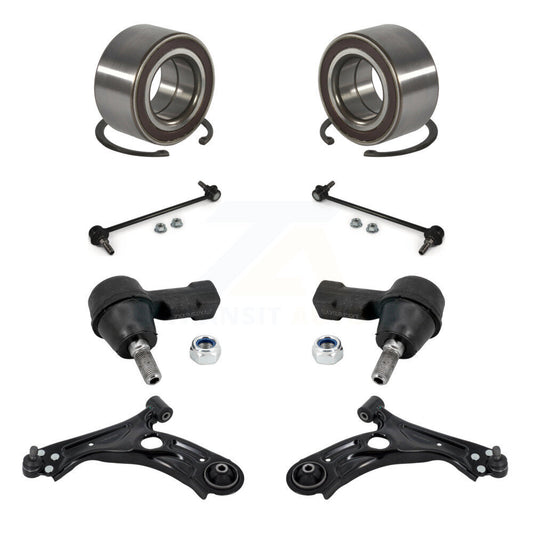 Bearing Lower Control Arm Outer Tie Rod Link Front Kit (8Pc) For Chevrolet Sonic