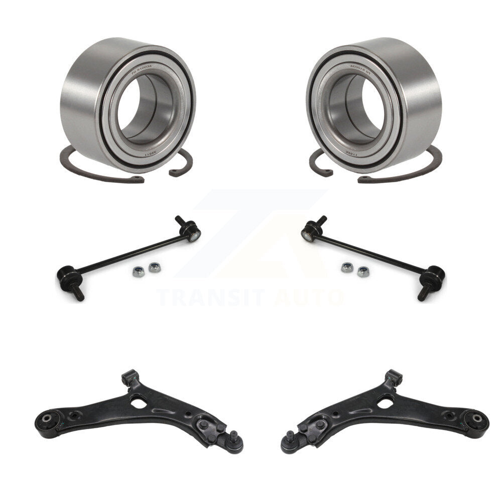 Bearing Lower Control Arm with BJ Link Front Kit For Hyundai Tucson Kia Sportage