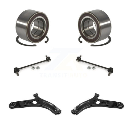 Bearing Lower Control Arm with Ball Joint & Link Front Kit For 2012-2017 Kia Rio