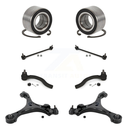 Bearing Lower Control Arm Outer Tie Rod Link Front Kit (8Pc) For Honda Civic ILX