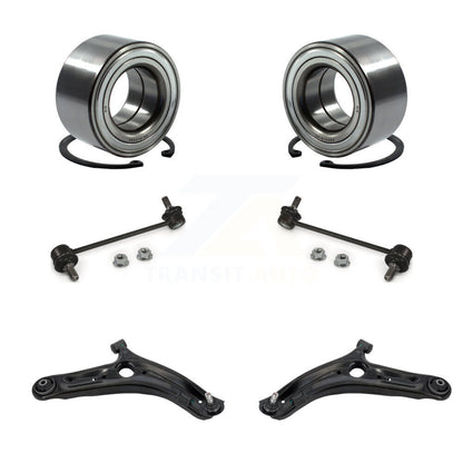 Bearing Lower Control Arm with Ball Joint And Link Front Kit (6Pc) For Kia Soul
