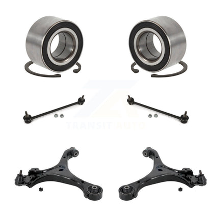 Bearing Lower Control Arm with BJ Link Front Kit (6Pc) For Honda Civic Acura ILX