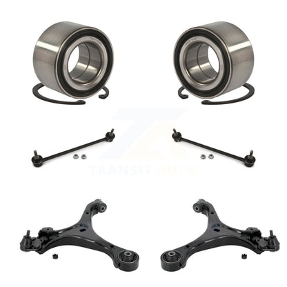 Bearing Lower Control Arm with BJ Link Front Kit (6Pc) For Honda Civic Acura ILX