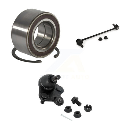 Wheel Bearing Link kit Lower Ball Joint Front Right Kit For 2010-2011 Honda CR-V