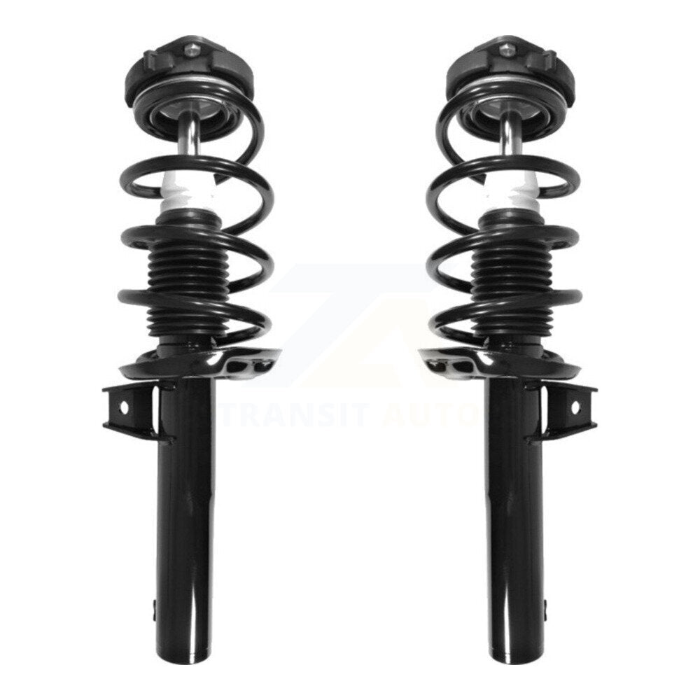 Strut Spring Front Pair For Volkswagen Jetta Passat Golf Beetle Rabbit Audi Eos