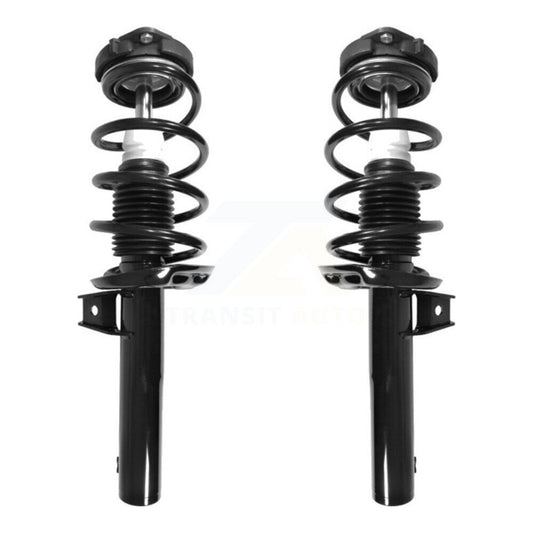Strut Spring Front Pair For Volkswagen Jetta Passat Golf Beetle Rabbit Audi Eos