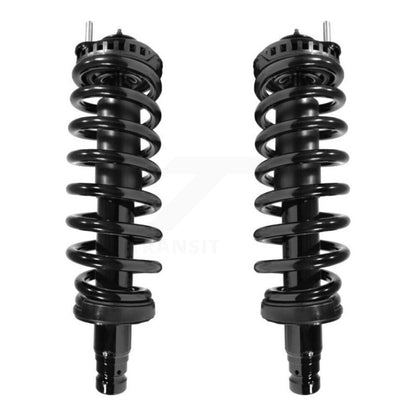 Strut Spring Front Pair For Chevrolet GMC Trailblazer Envoy XL EXT Buick Rainier
