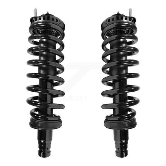 Strut Spring Front Pair For Chevrolet GMC Trailblazer Envoy XL EXT Buick Rainier