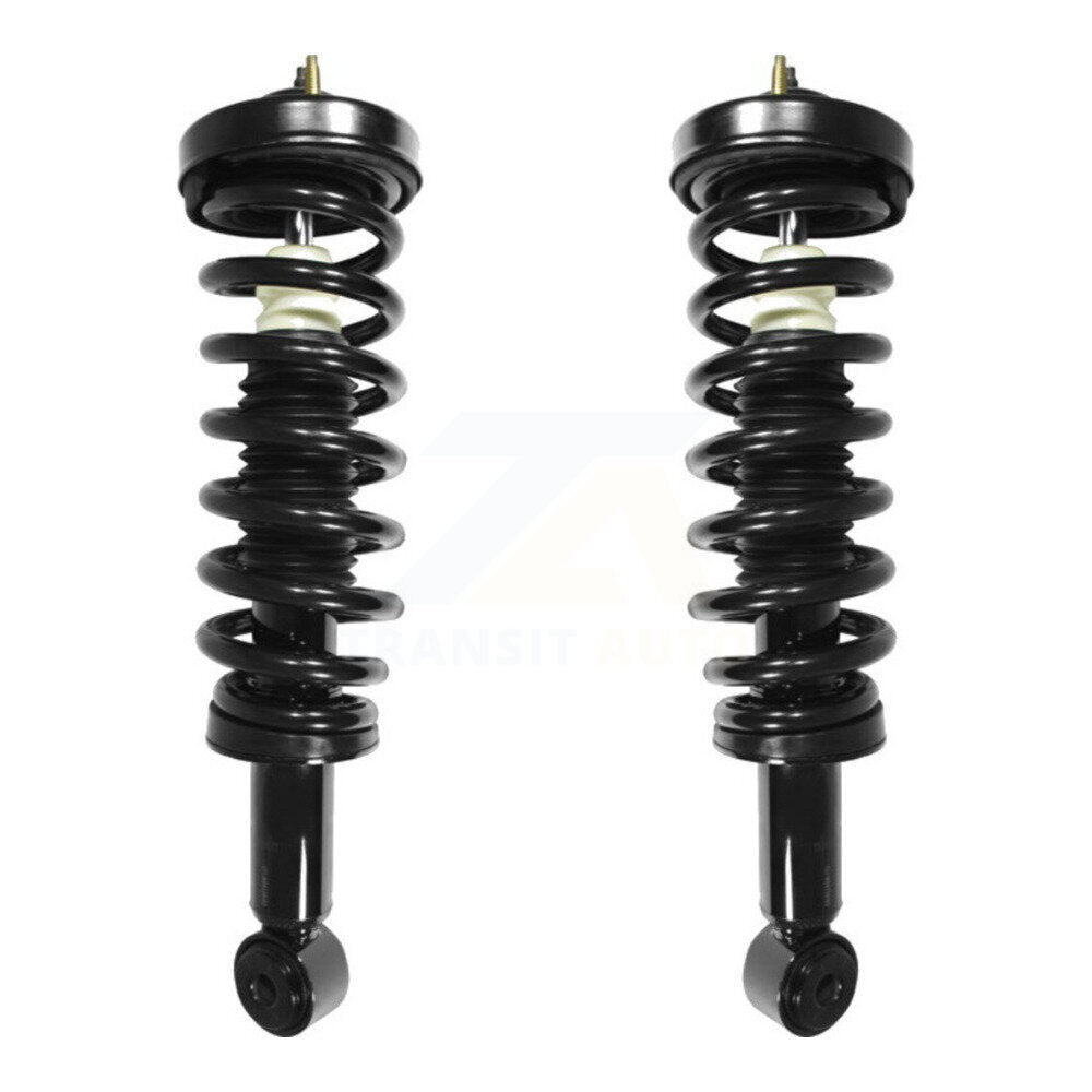 Complete Shocks Strut Coil Spring Front Pair For Ford F-150 Lincoln Mark LT RWD