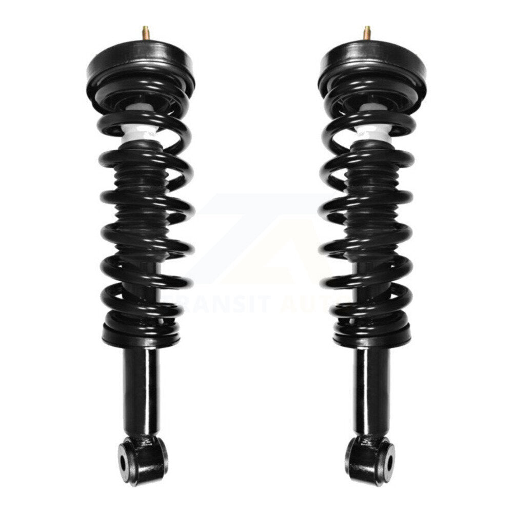 Complete Shocks Strut Coil Spring Mount Front Pair For 2009-2013 Ford F-150 RWD