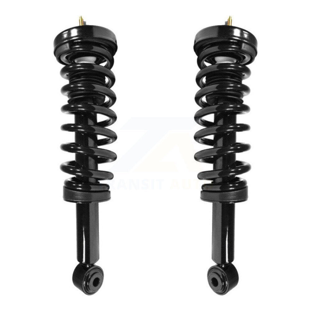 Complete Shocks Strut Coil Spring Mount Front Pair For 2009-2013 Ford F-150 4WD