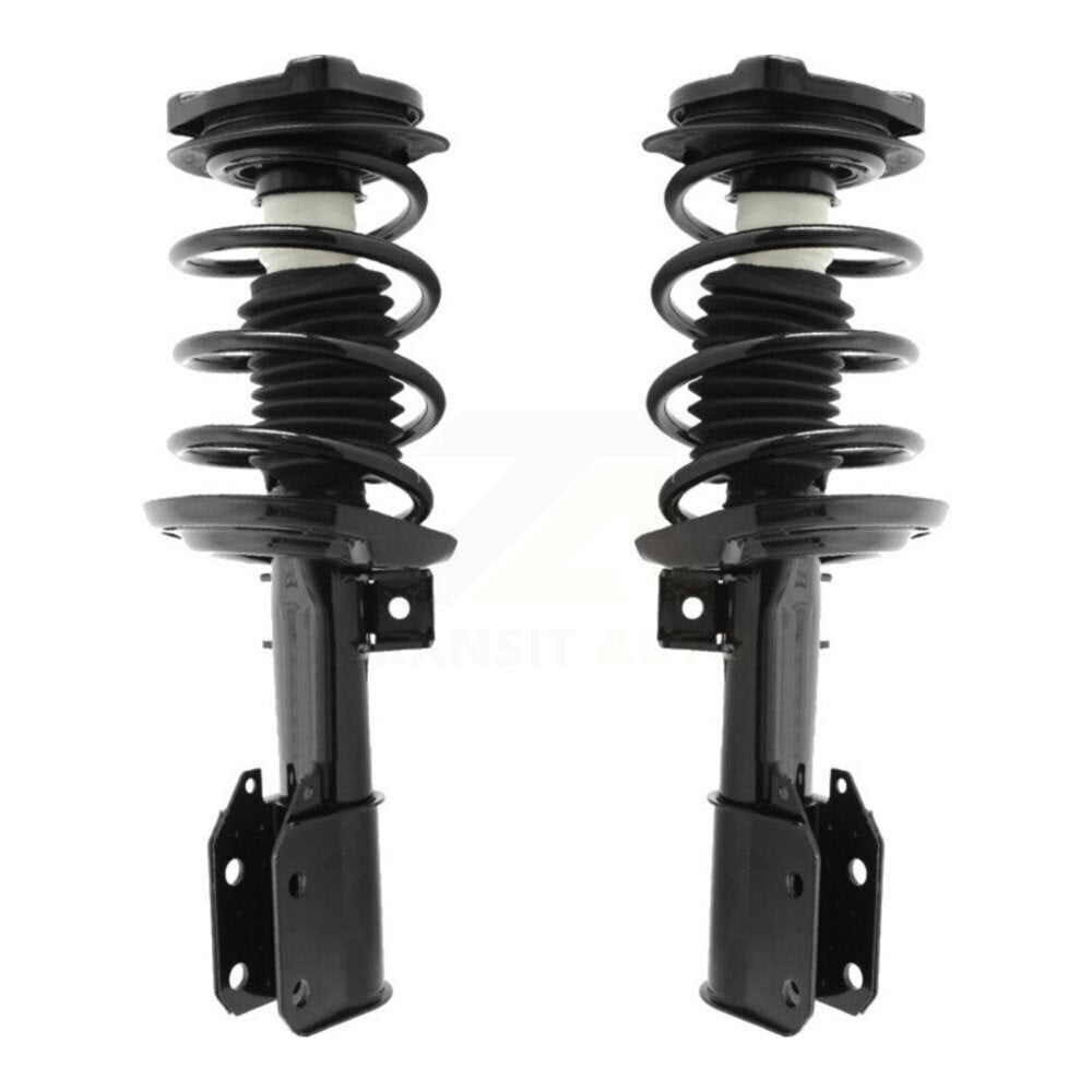 Complete Strut Coil Spring Front Pair For Mercedes-Benz C300 C350 C250 C230 AWD