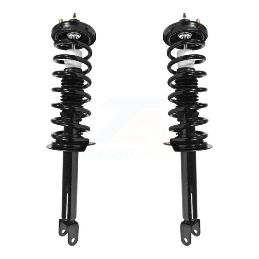 Complete Shocks Strut Coil Spring Assembly Rear Pair For 2008-2012 Honda Accord