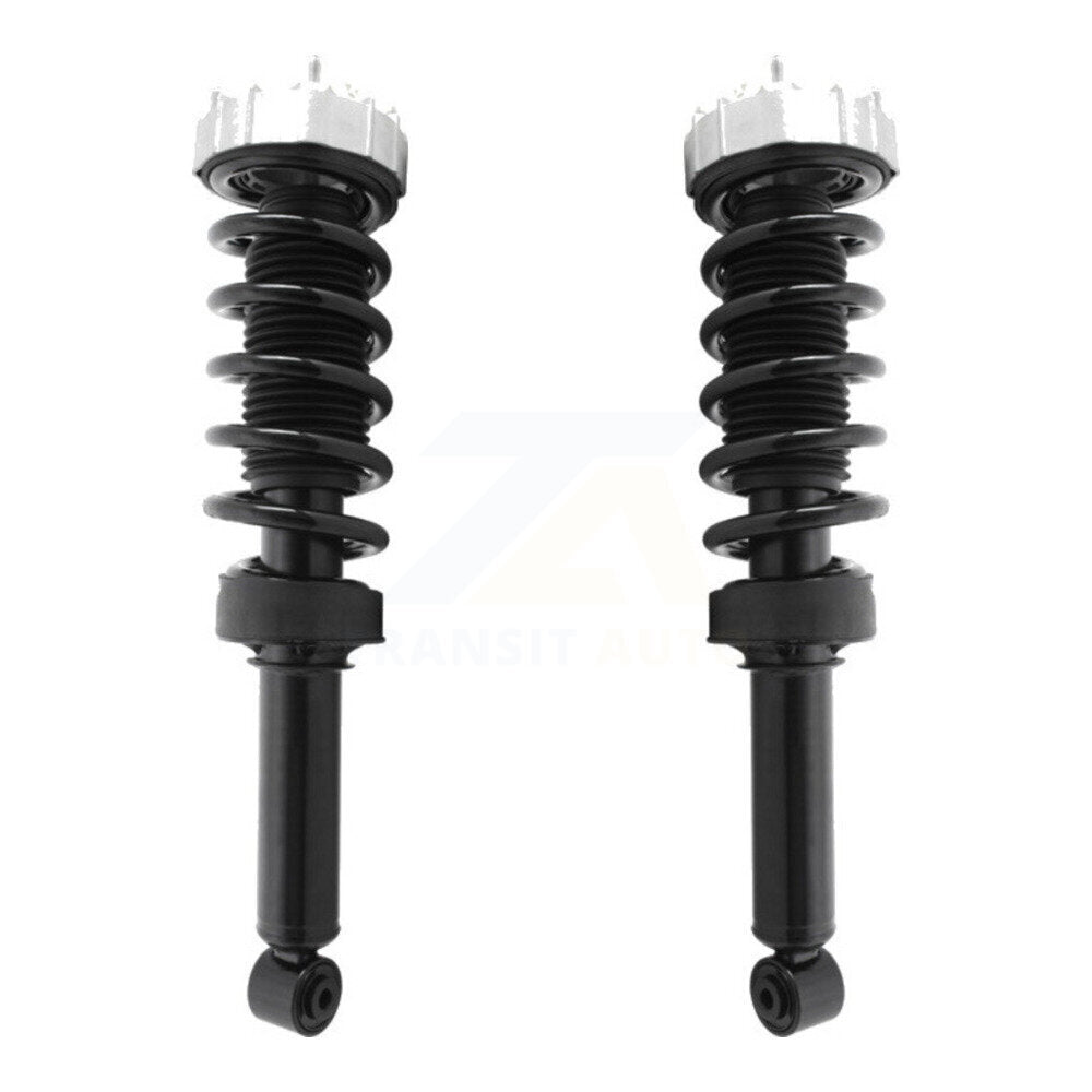 Shock Strut Coil Spring Rear Pair For Porsche Cayenne Volkswagen Touareg Audi Q7