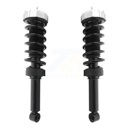 Shock Strut Coil Spring Rear Pair For Porsche Cayenne Volkswagen Touareg Audi Q7