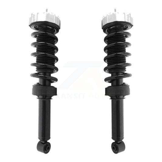 Shock Strut Coil Spring Rear Pair For Porsche Cayenne Volkswagen Touareg Audi Q7
