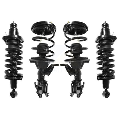 Complete Shocks Strut Coil Spring Mount Front Rear Kit For Honda Civic Acura EL