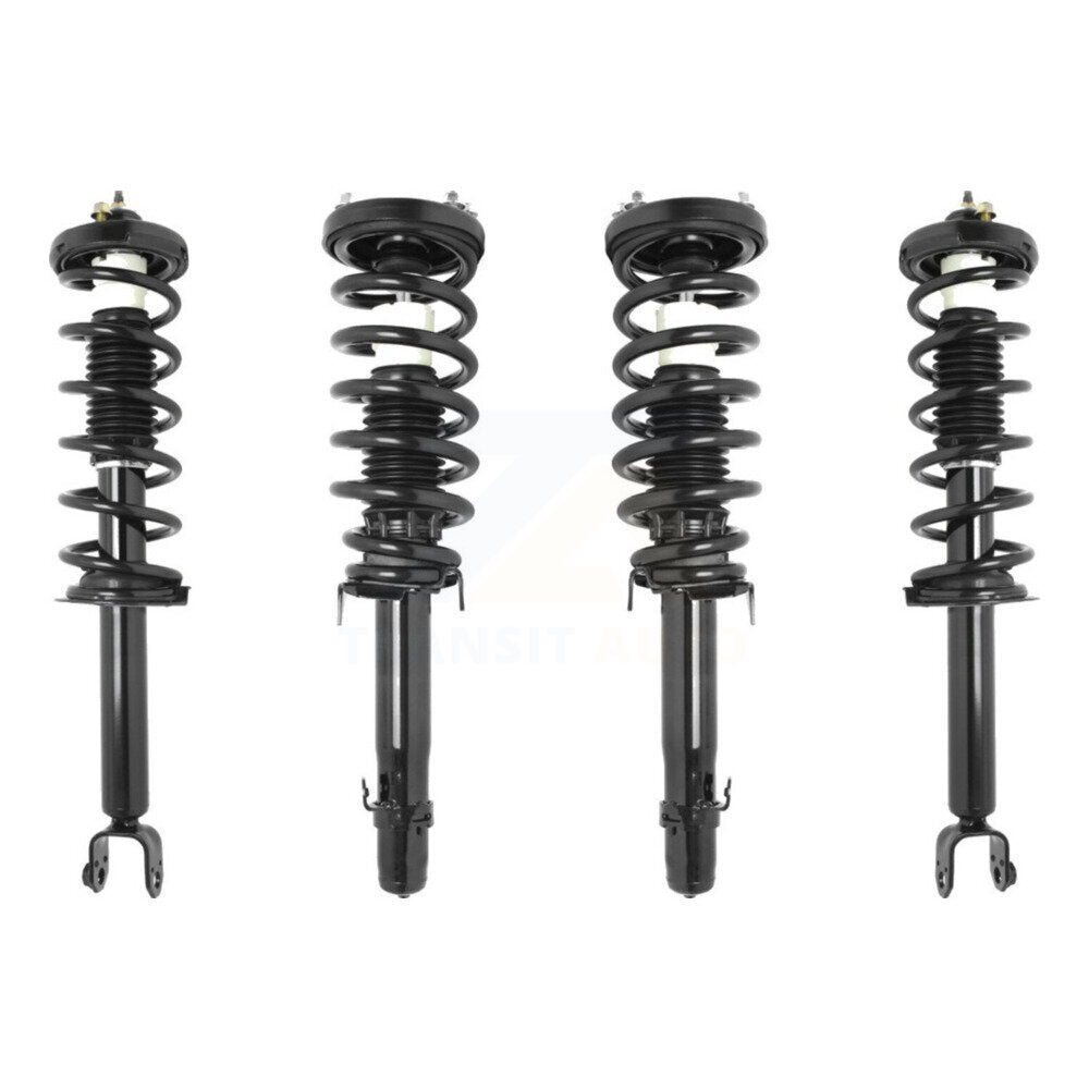 Strut Spring Front Rear Kit For 2009-2014 Acura TL FWD Excludes All Wheel Drive