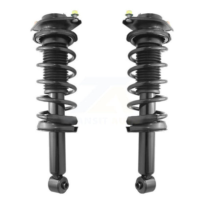 Complete Shocks Strut Coil Spring Mount Assemblies Rear Pair For Subaru Impreza