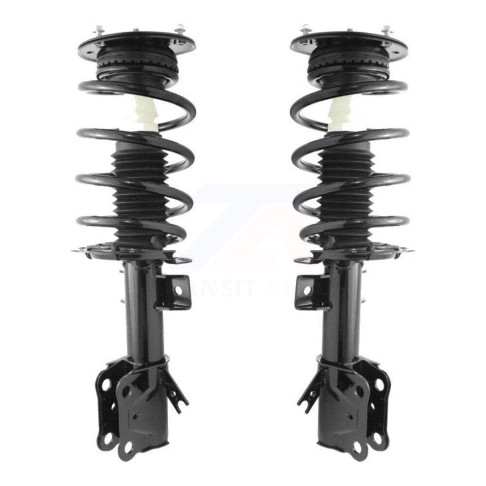 Complete Shocks Strut & Coil Spring Mount Assemblies Front Pair For Ford Fusion