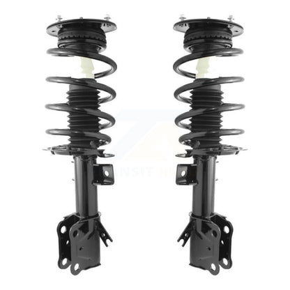 Complete Shocks Strut & Coil Spring Mount Assemblies Front Pair For Ford Fusion