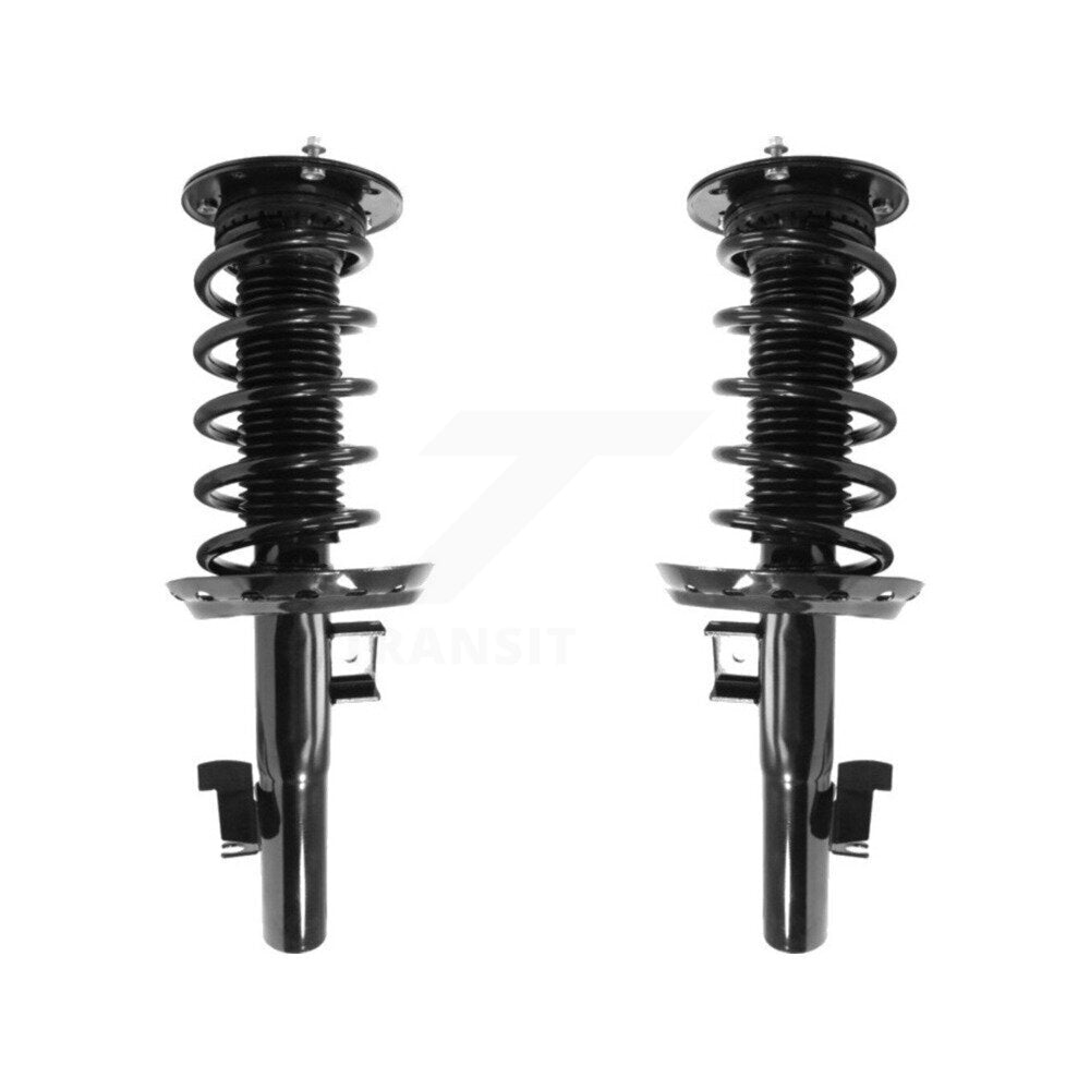 Complete Shocks Strut & Coil Spring Mount Assemblies Front Kit For Volvo S60 V60