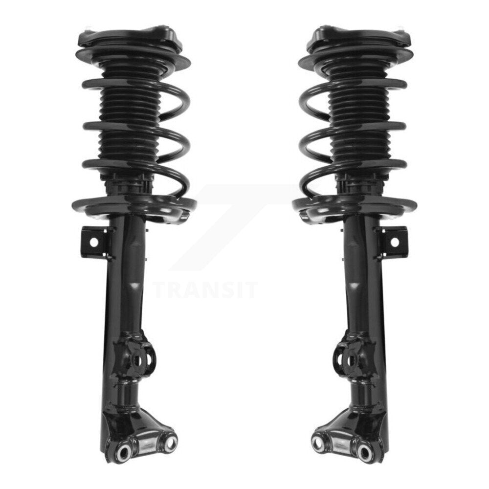 Strut Spring Front Pair For Mercedes-Benz E350 E400 Excludes Sedan Wagon Models