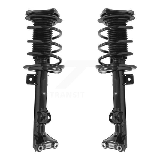 Strut Spring Front Pair For Mercedes-Benz E350 E400 Excludes Sedan Wagon Models