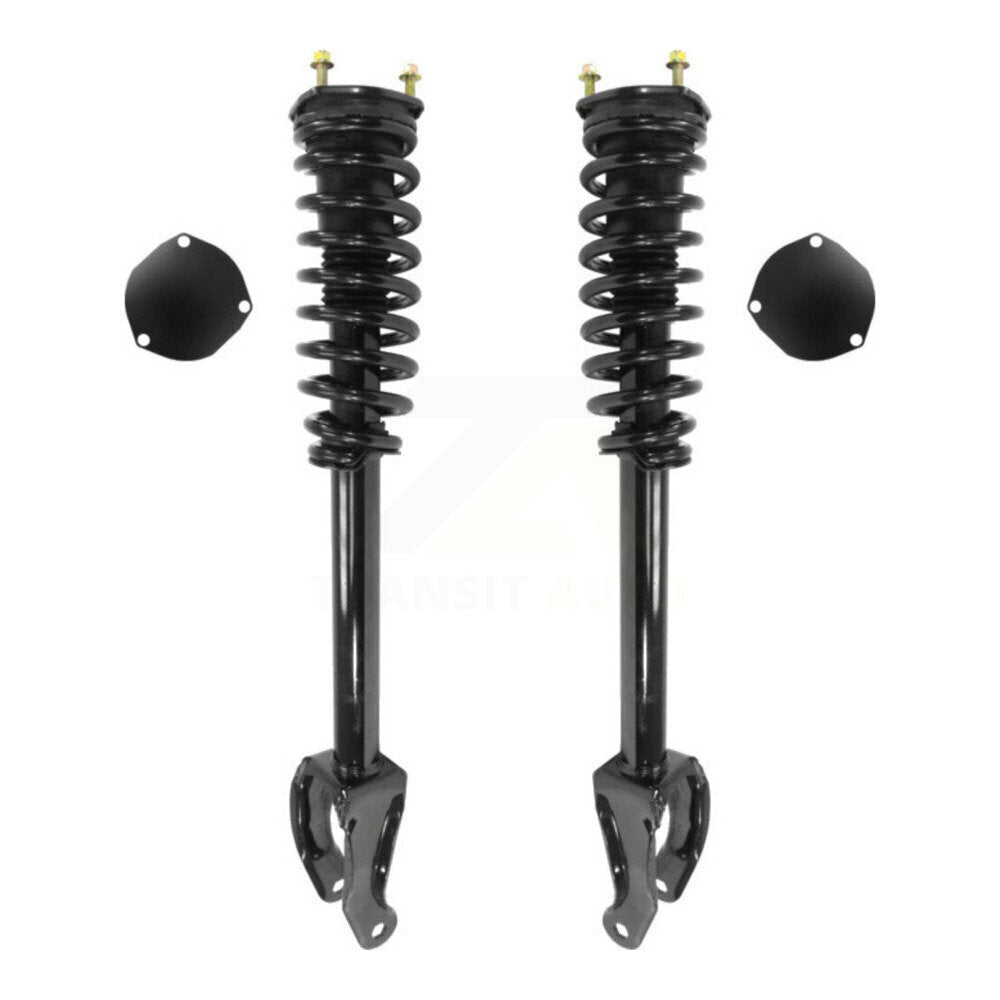 Strut Spring Front Pair For Mercedes-Benz ML350 GLE350 GLE400 ML400 ML550 GLE550