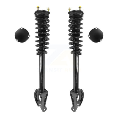 Strut Spring Front Pair For Mercedes-Benz ML350 GLE350 GLE400 ML400 ML550 GLE550
