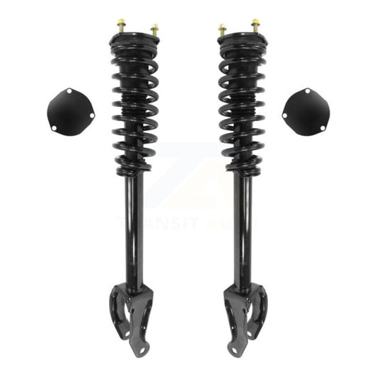 Strut Spring Front Pair For Mercedes-Benz ML350 GLE350 GLE400 ML400 ML550 GLE550