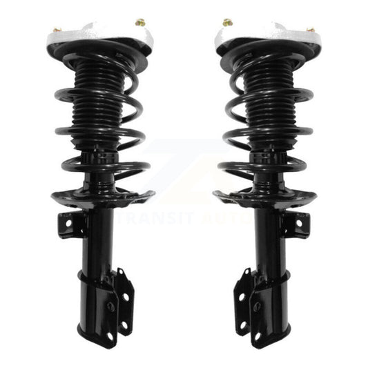 Complete Strut Coil Spring Front Pair For Mercedes-Benz E350 E400 E250 E550 E300