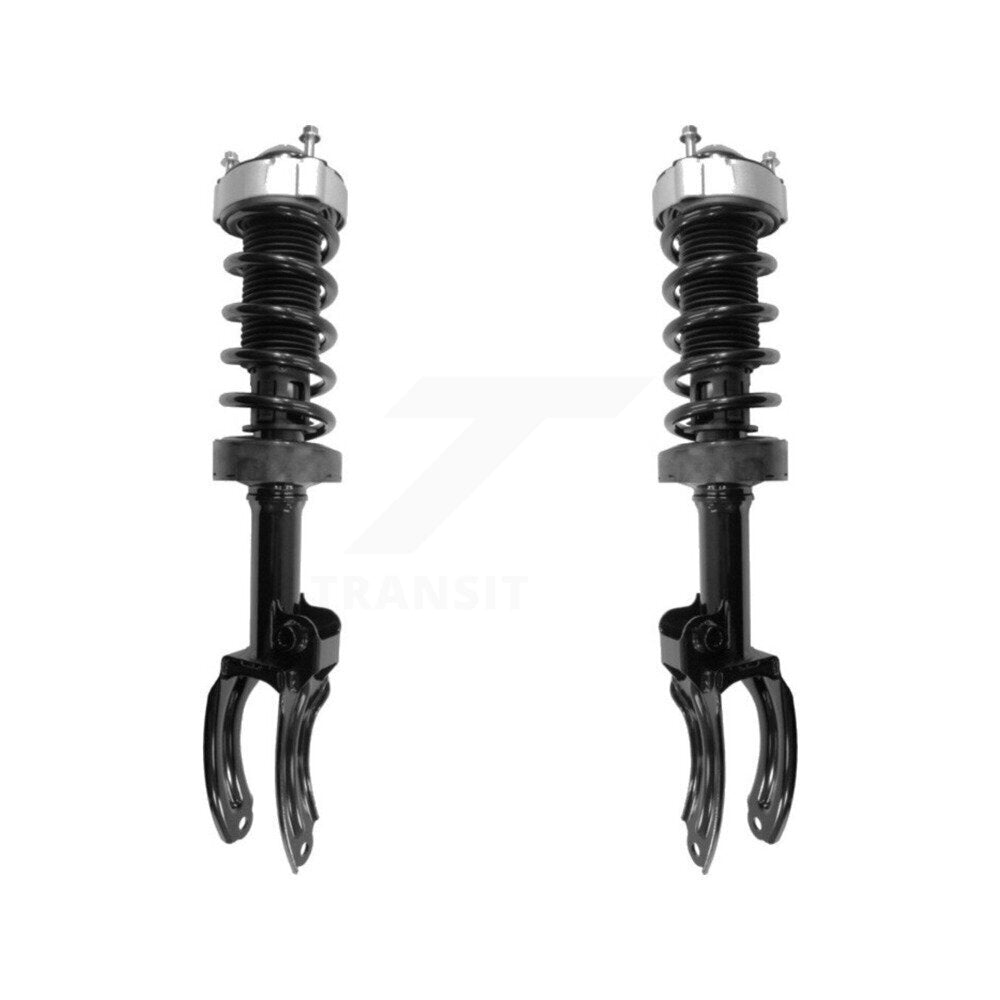 Strut Coil Spring Front Kit For 2011-2018 Porsche Cayenne Without Air Suspension
