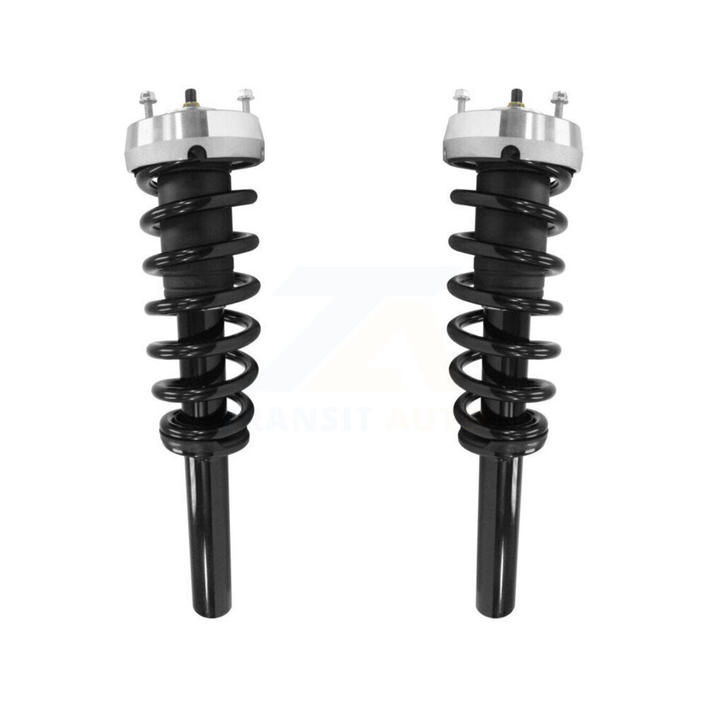 Complete Shock Strut Coil Spring Front Kit For BMW X5 X6 Excludes Air Suspension