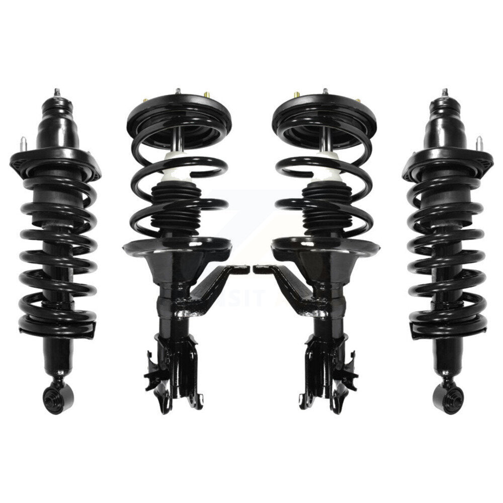 Shock Strut Coil Spring Front Rear Kit For Honda Civic Excludes Hybrid Si Models