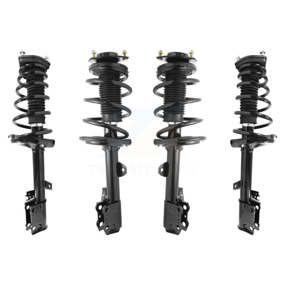 Strut Spring Front Rear Kit For 09-12 Toyota Venza FWD Excludes All Wheel Drive