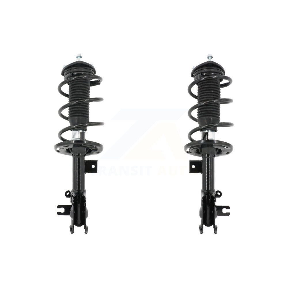 Complete Shocks Strut And Coil Spring Assemblies Front Kit For 2014-2018 Mazda 3