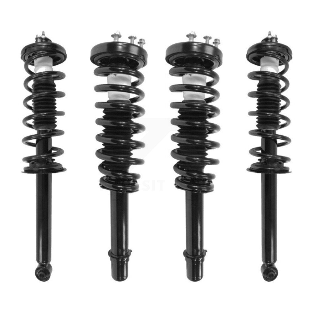 Complete Shocks Strut & Coil Spring Mount Front Rear Kit For 2004-2008 Acura TSX