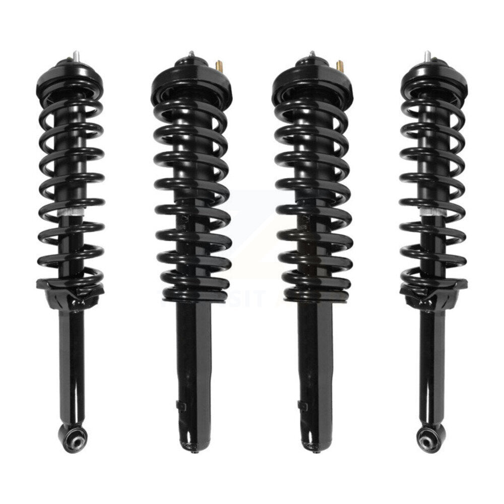 Complete Shocks Strut Coil Spring Mount Front Rear Kit For 1997-2001 Honda CR-V