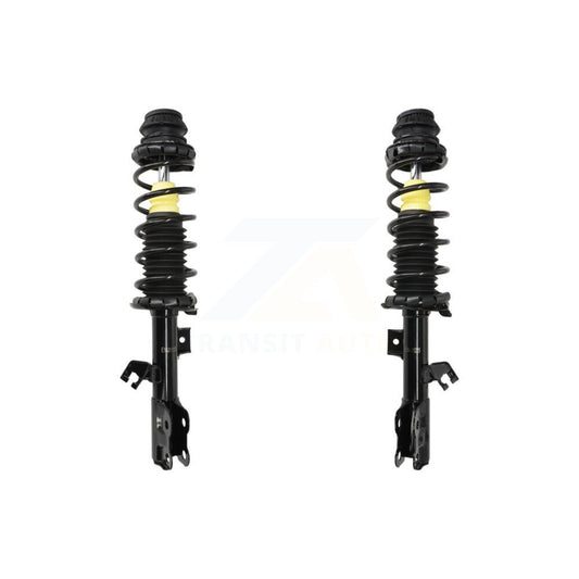 Complete Shocks Strut & Coil Spring Mount Assemblies Front Kit For Nissan Kicks