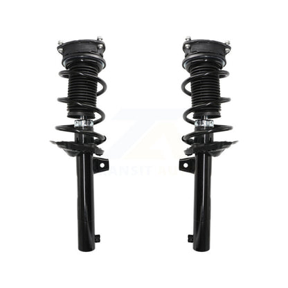 Shock Strut Coil Spring Front Pair For Volkswagen Golf SportWagen e-Golf Audi A3