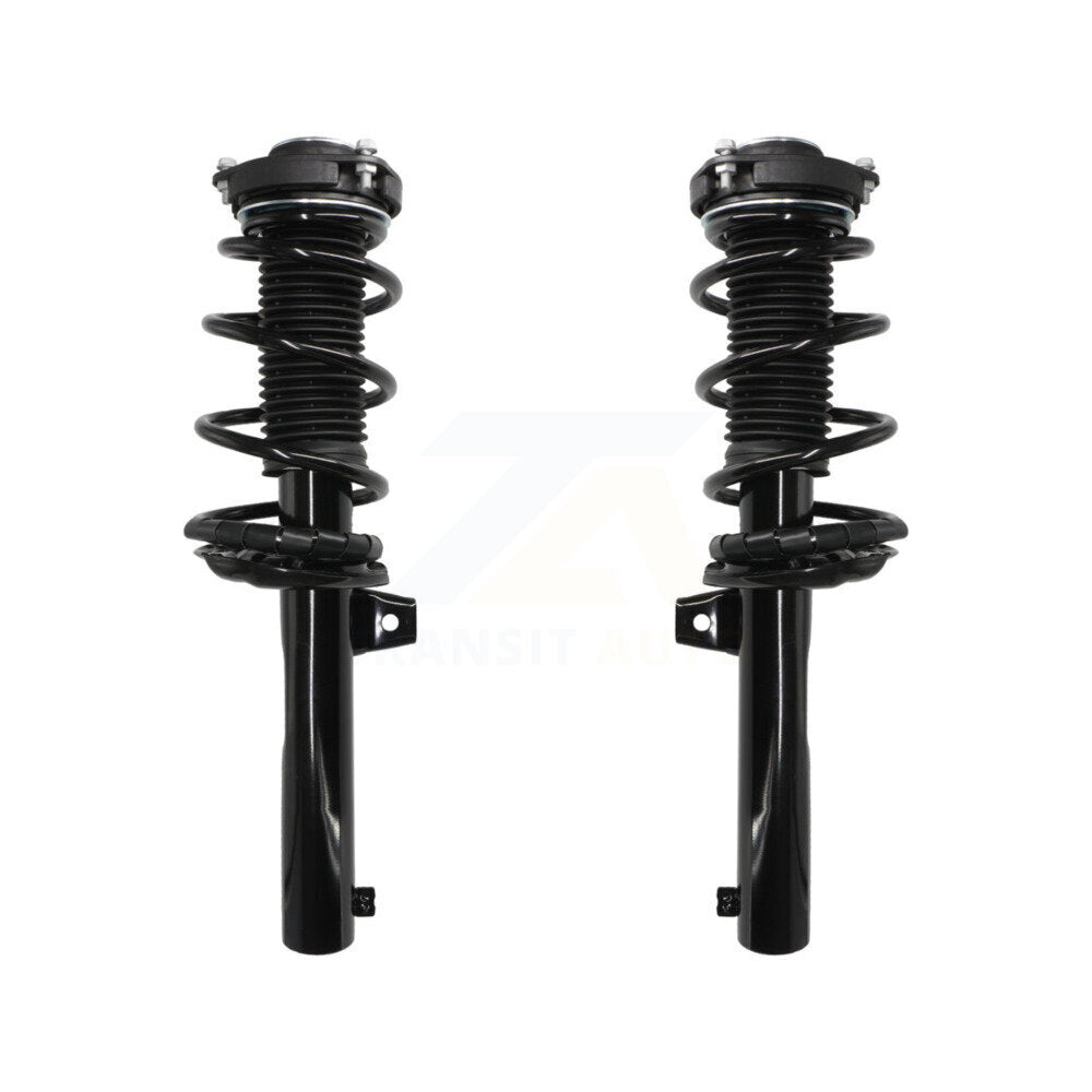 Strut & Coil Spring Front Pair For Audi Q3 Quattro Exclude Electronic Suspension