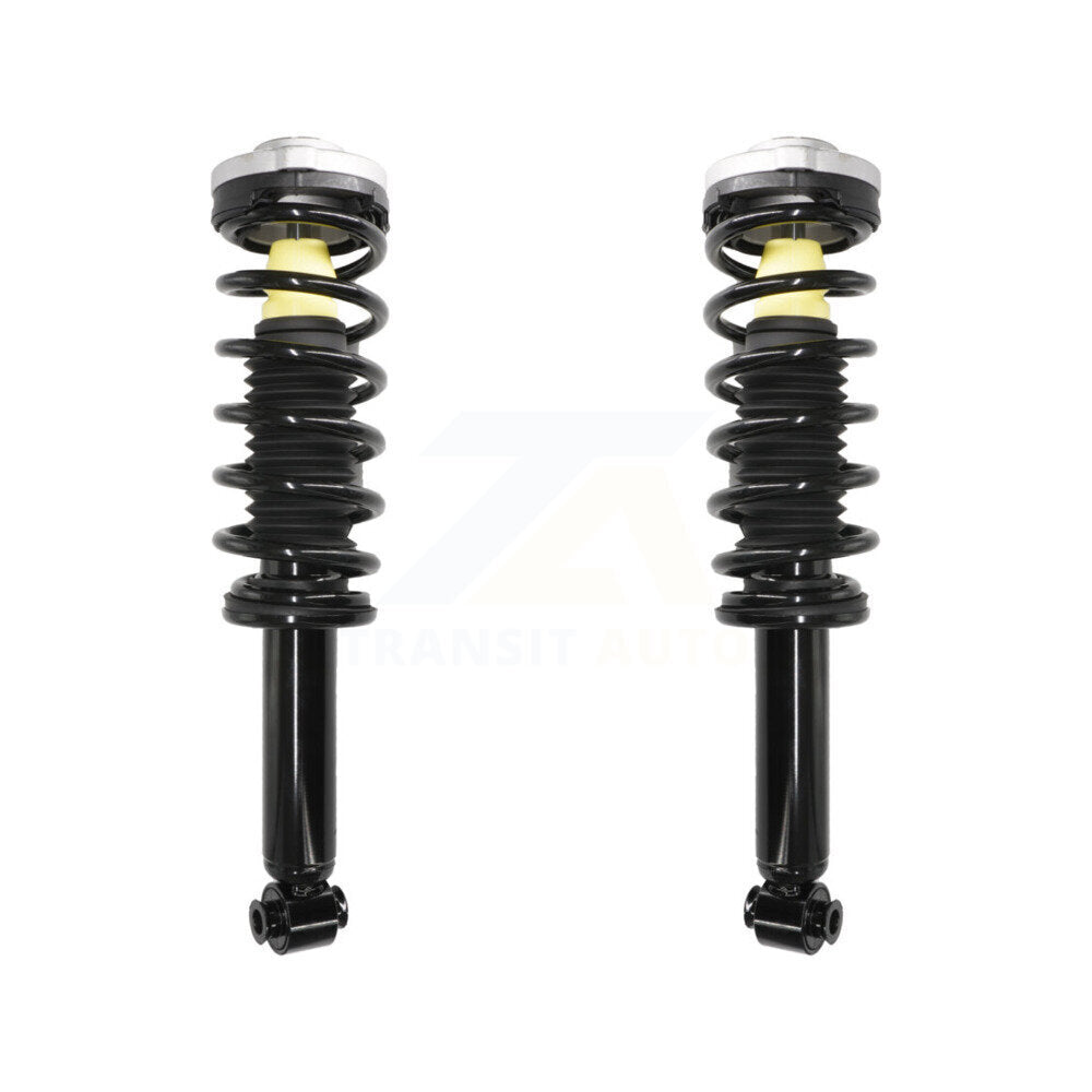 Complete Shocks Strut And Coil Spring Mount Assemblies Rear Pair For BMW X3 X4