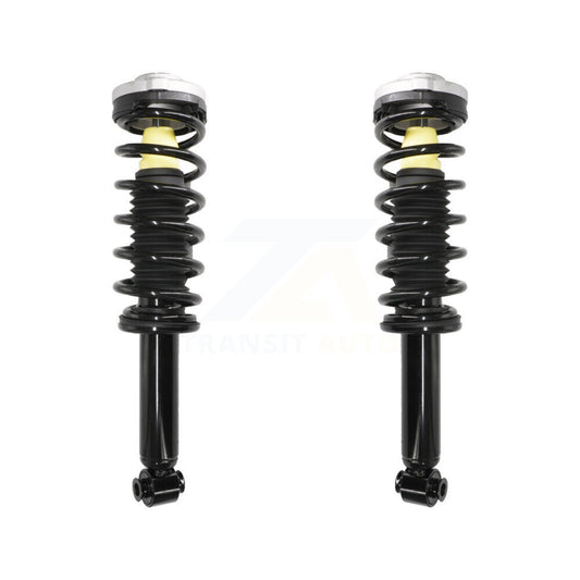 Complete Shocks Strut And Coil Spring Mount Assemblies Rear Pair For BMW X3 X4