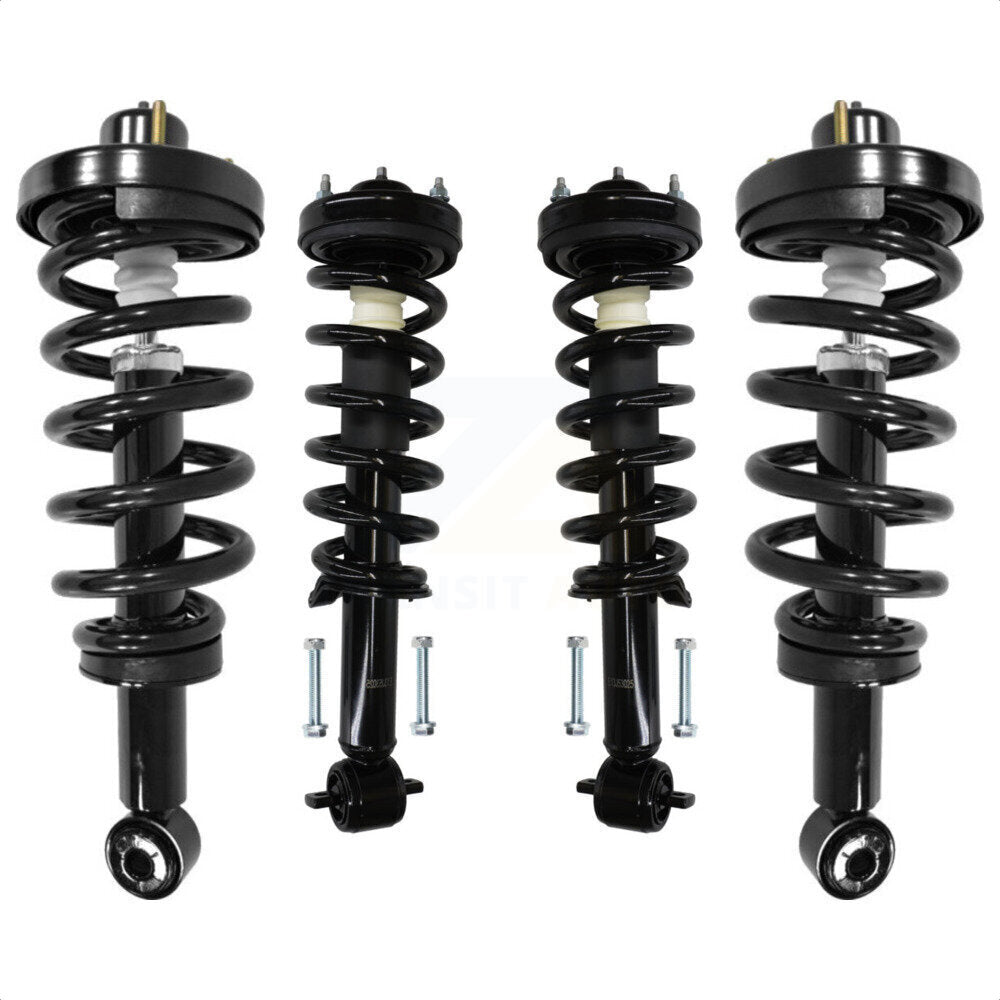 Strut Coil Spring Front Rear Kit For 2014-2017 Ford Expedition Lincoln Navigator